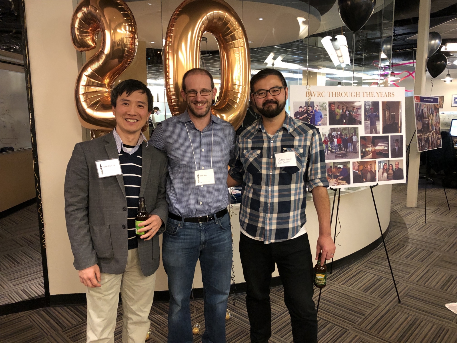 201902 - Three academic generations - Elad, Hanh-Phuc, Casey - at BWRC