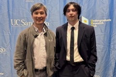 Eamon presented at the Undergraduate Student Research Expo