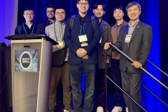Hieu presented his paper at ISSCC
